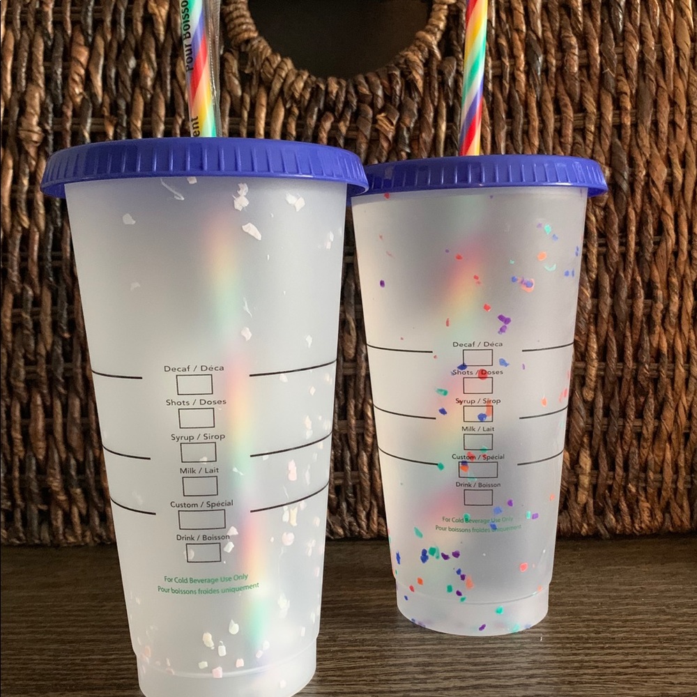 Starbucks 2020 Pride 🌈 Confetti Color Changing - Picture 2 of 2